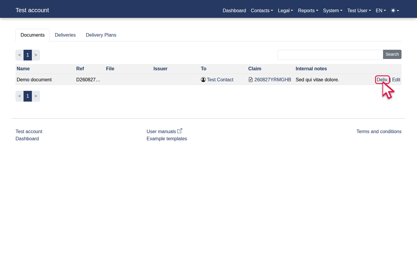 How to add a new document delivery report? — 4