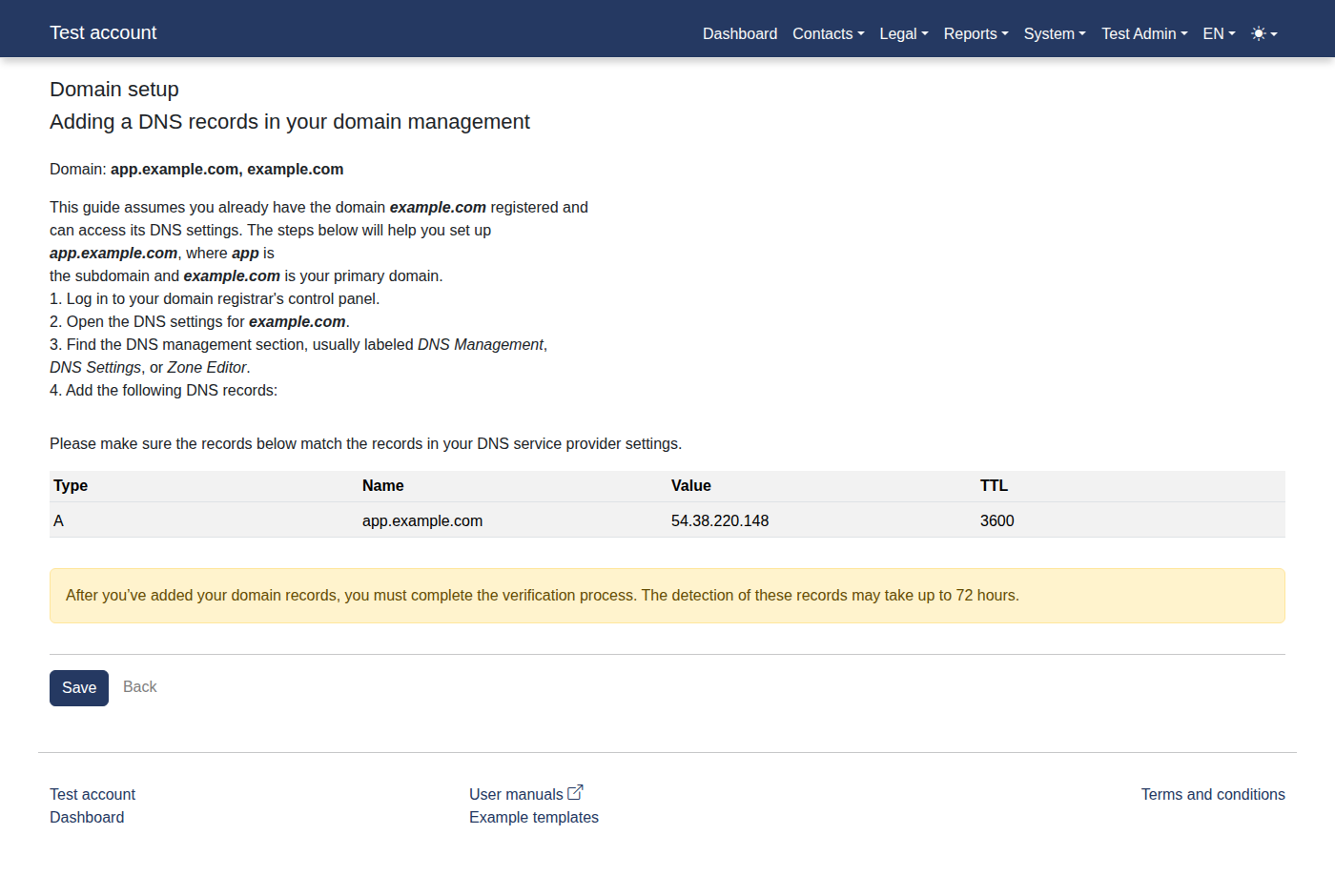 How to setup own domain? 17