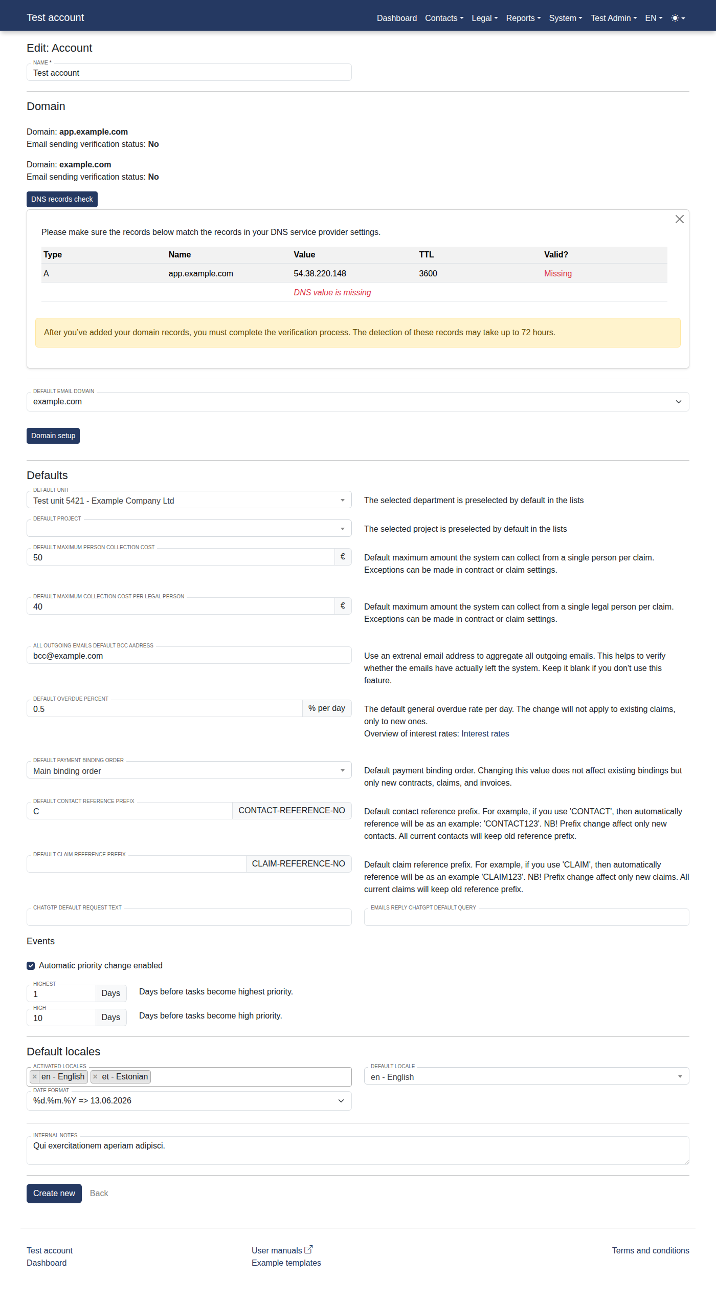 How to setup own domain? 20