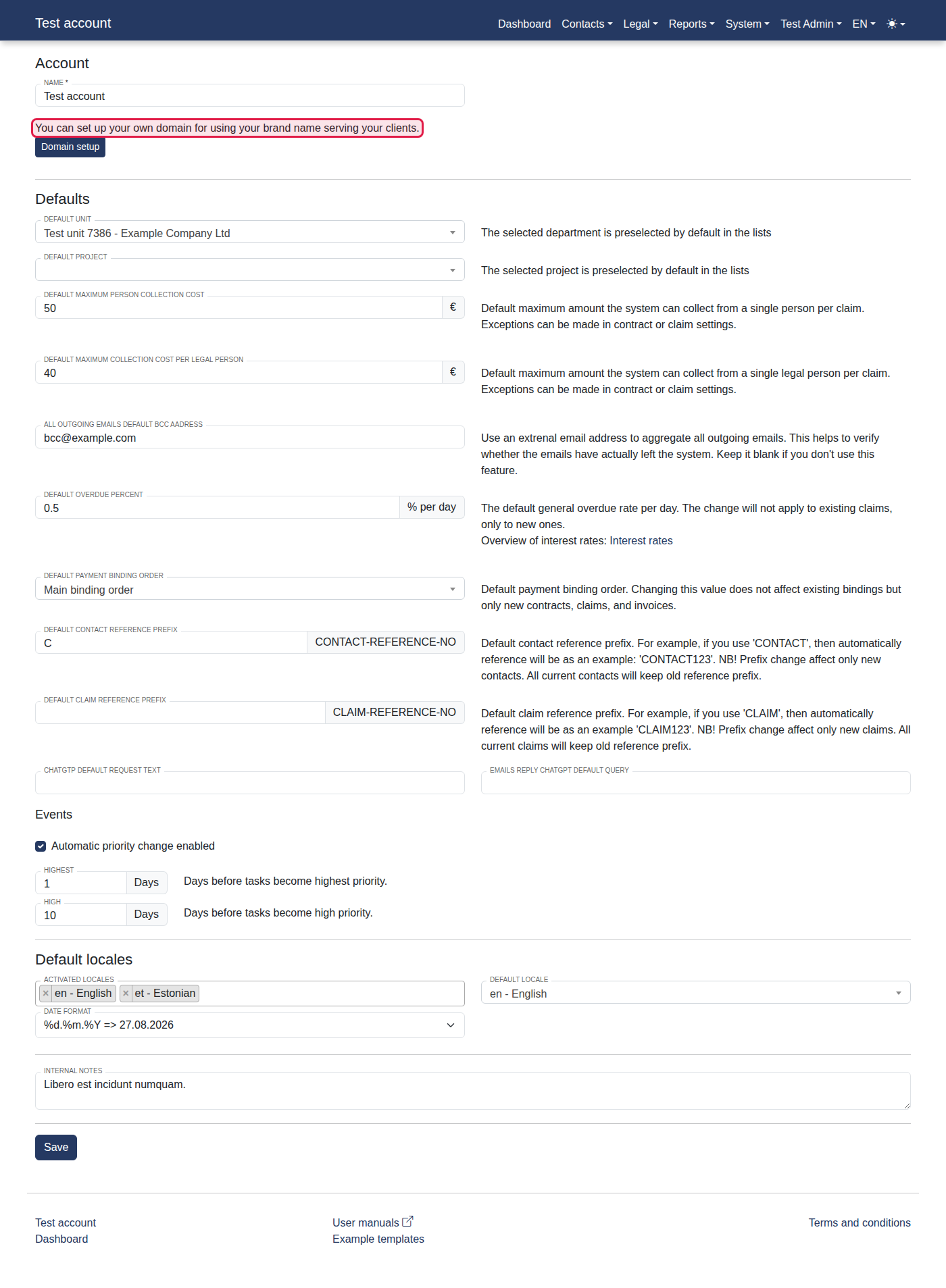 How to setup own domain? — 3