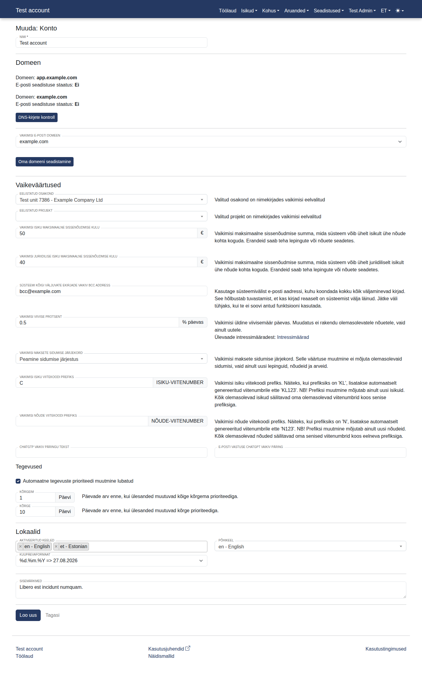Kuidas seadistada oma domeeni? — 11
